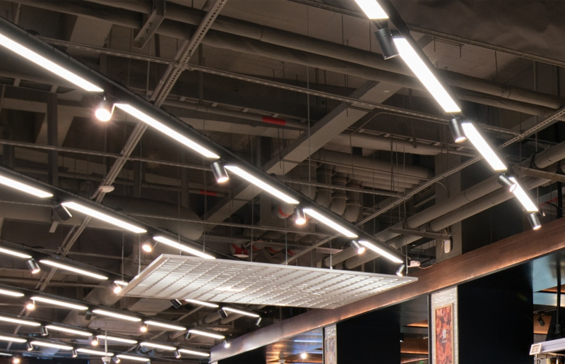 LG05R LED متعدد الطاقة LED BATTEN FITTING FITTING IP20