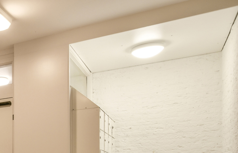 LG09D Round Round Roundplack Plastic Plait-Plature LED LED Bulkhead Light